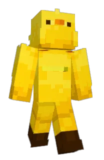 Front of Minecraft skin