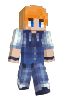 Front of Fizty's skin