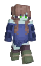 kashmir blue and russett Minecraft skin — Slim model — first worn by _Piichy_