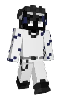 Front of Lakarek's skin