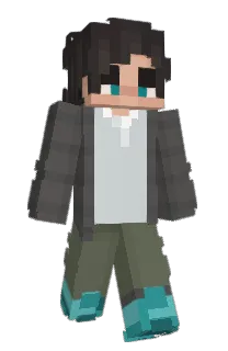 Front of Brruj's skin