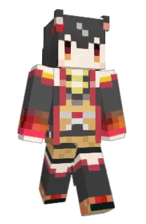 Front of kosmisk's skin