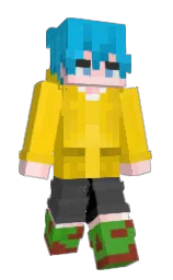 Hayzeed's Minecraft skin wearing the Minecraft Experience cape