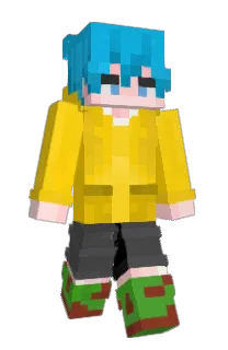 Front of Hayzeed's skin