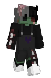 Front of DnX0's skin