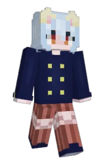 Front of Saqrai's skin
