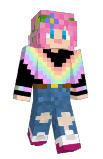 Front of Sheillagh's skin
