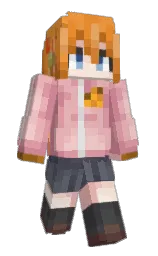 puce and petite orchid Minecraft skin — Slim model — first worn by char_minator