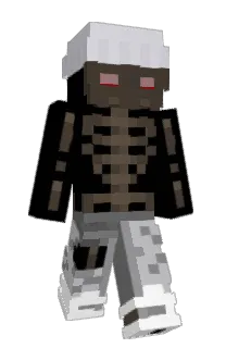 Front of Cafusito's skin