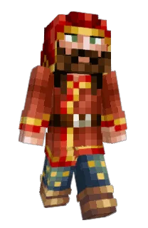 Front of CraftyClown's skin