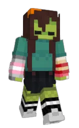 viridian and jon Minecraft skin — Slim model — first worn by electricmoss