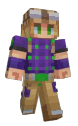 Ishiao's Minecraft skin wearing the Pan cape