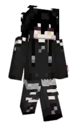 mine shaft and cod gray Minecraft skin — Slim model — first worn by verivive