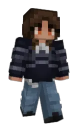 cinder and mirage Minecraft skin — Slim model — first worn by Leafkitten