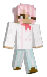 hint of red and tan Minecraft skin — Classic model