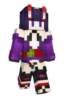 66Kitsune Minecraft avatar full body