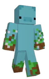 TheEarthPig's Minecraft skin wearing the Yearn cape