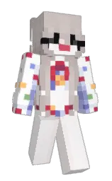 9171's Minecraft skin wearing the Aurora cape