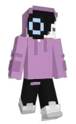 lilac and bouquet Minecraft skin — Slim model — first worn by MawKitties