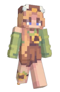 Front of tinygia's skin