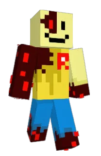 Front of Endertina's skin