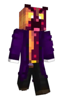 Front of Pumpkani's skin