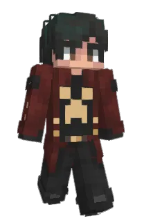 Front of lDams's skin
