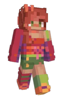 Front of Kroobe's skin