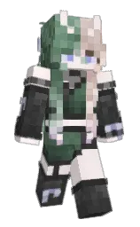 Slim Minecraft skin