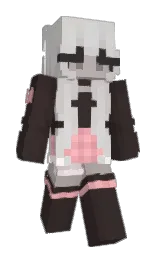 woody brown and thunder Minecraft skin — Slim model