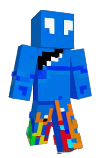 Front of Minecraft skin