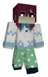 wine berry and bay leaf Minecraft skin — Classic model — first worn by boatbirb