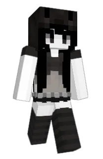 Front of cezly's skin
