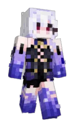Lukiiie's Minecraft skin wearing the 15th Anniversary cape