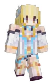 Front of tianhanace's skin