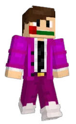 flirt and peach orange Minecraft skin — Classic model — first worn by JamiRey
