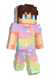 Front of Minecraft skin