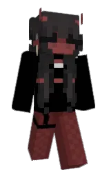 black and baltic sea Minecraft skin — Classic model — first worn by iLoveTheDoors