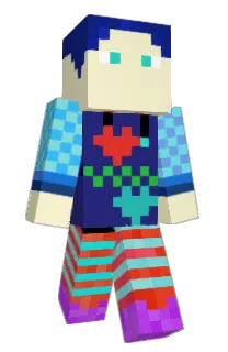Front of Minecraft skin