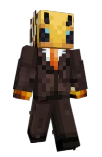 Front of SunflowerBeeCat's skin