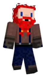 Rumbleforge's Minecraft skin wearing the MineCon 2011 cape