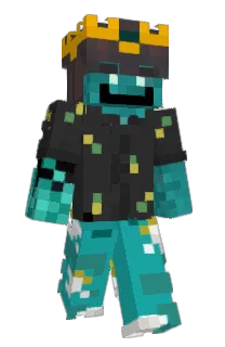 Front of Fish1n's skin
