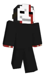 cod gray and black Minecraft skin — Classic model
