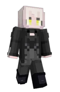 Front of RoughMC's skin
