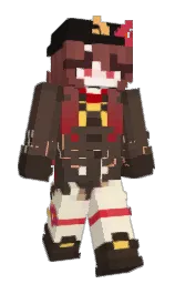 Lysame's Minecraft skin wearing the Migrator cape