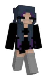 jerii333's Minecraft skin wearing the Aurora cape