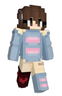 Front of Frisk_Dreemurr's skin
