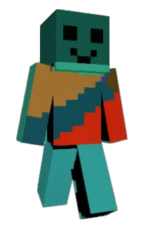 Front of Minecraft skin