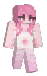 SwordofSeals33's Minecraft skin wearing the Cherry Blossom cape