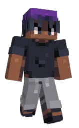 Minecraft-Skin in charade und spicy mix — Modell: Schmal — zuerst getragen von BabyBranzy